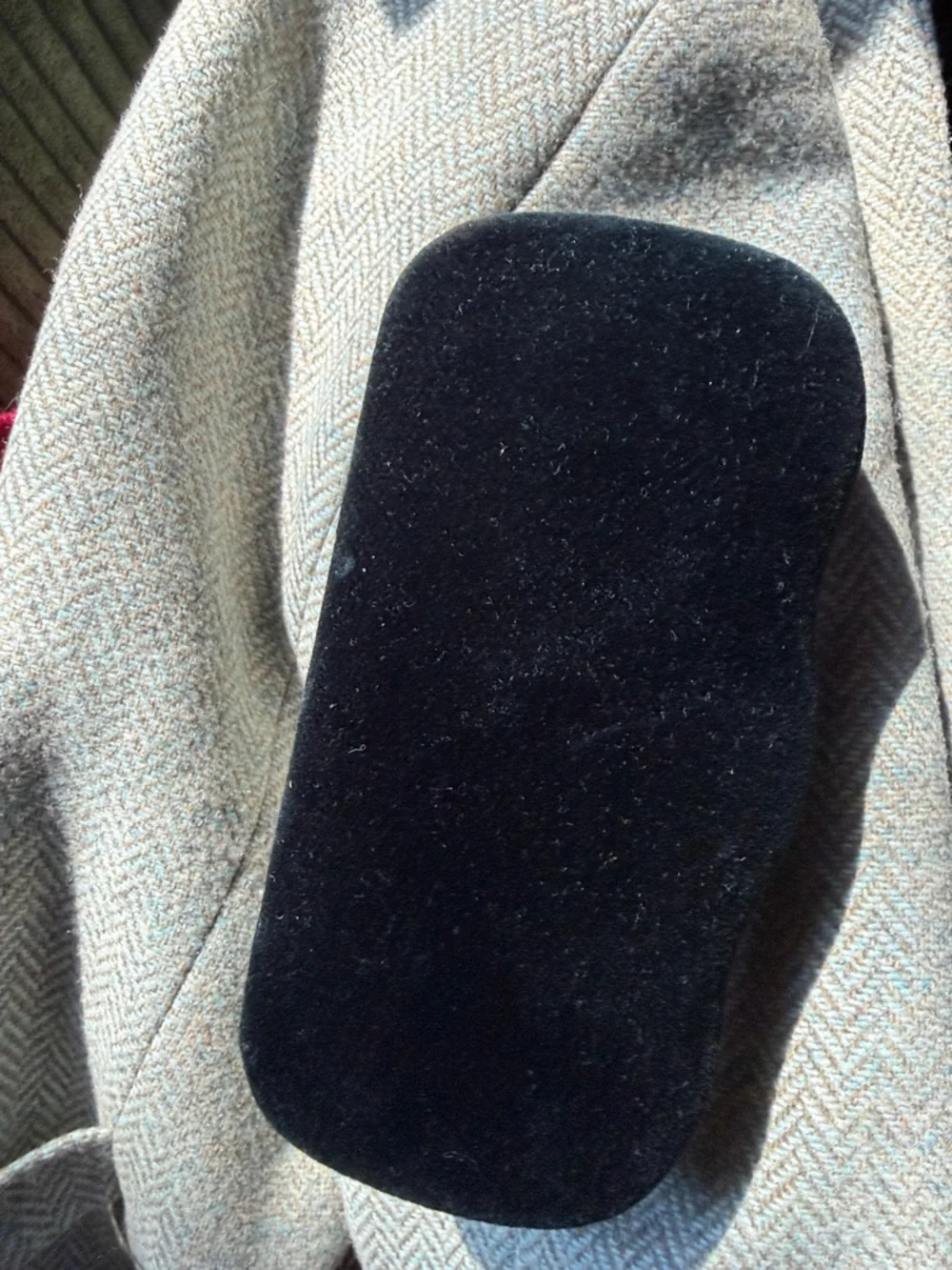 Gucci Black Exterior Light Blue Lined Eyewear Case - Picture 2 of 2